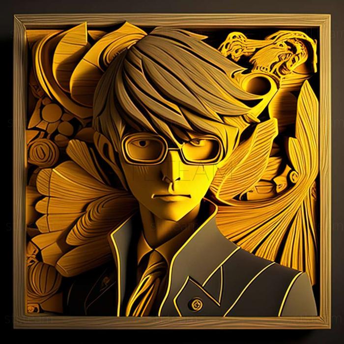3D model Persona 4 Golden game (STL)